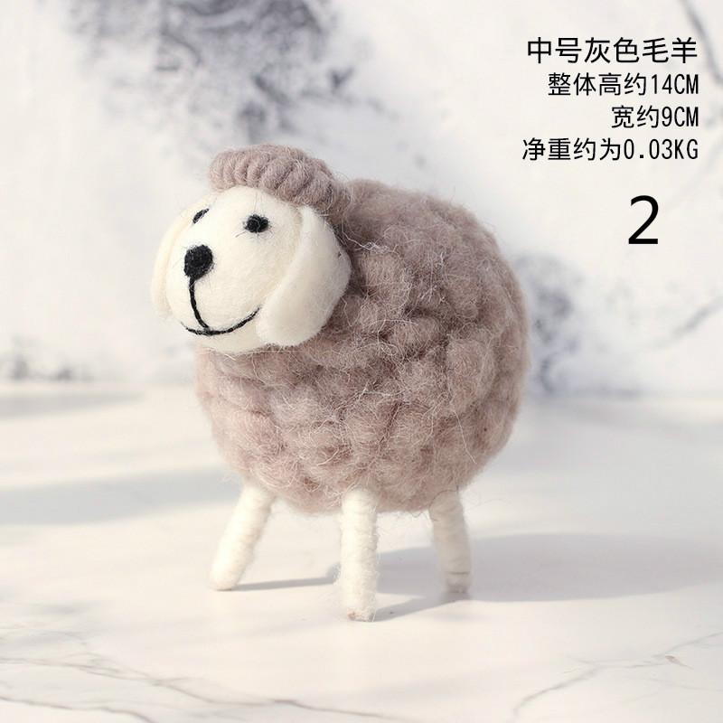 Creative Home Lovely Wool Felt Decoration Girls Bedroom Children Room Decoration Office Desktop Small Furnishings