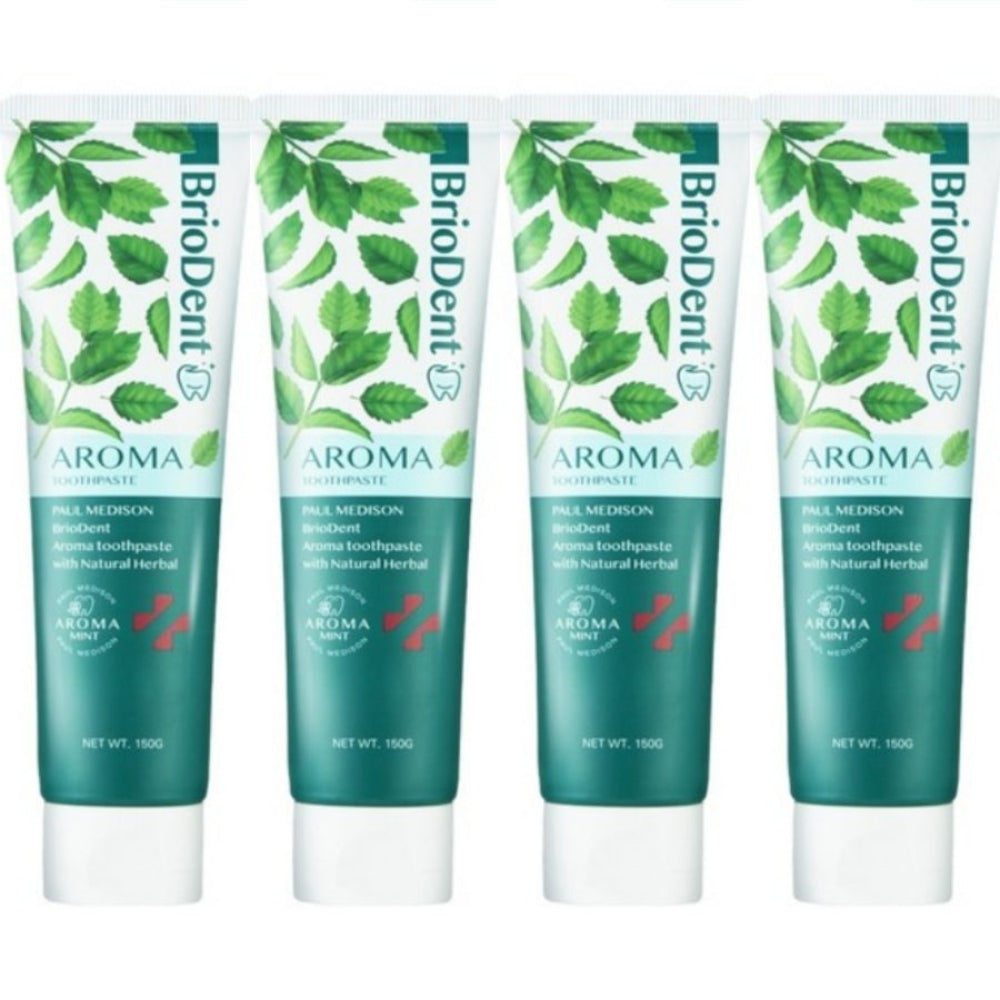 Зубная паста Paul Medison BrioDent Aroma 150 г*2 шт./4 шт.