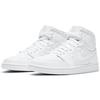 Air Jordan 1 Mid SE Белые стеганые женские кроссовки Черные DB6078-100