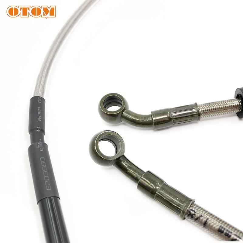 OTOM Мотоцикл Передний и Задний Тормозной Масляный Шланг Для HONDA CR125 CR250 CRF250RX CRF450R YAMAHA YZ YZF 125 250 450 Тормозная Трубка Кабель