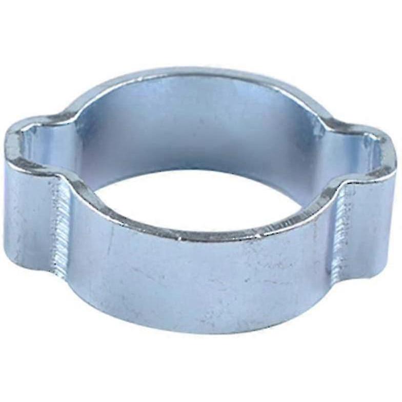 Pack Of 80 Galvanized Double Ear Hose Clamps For Fuel And Air