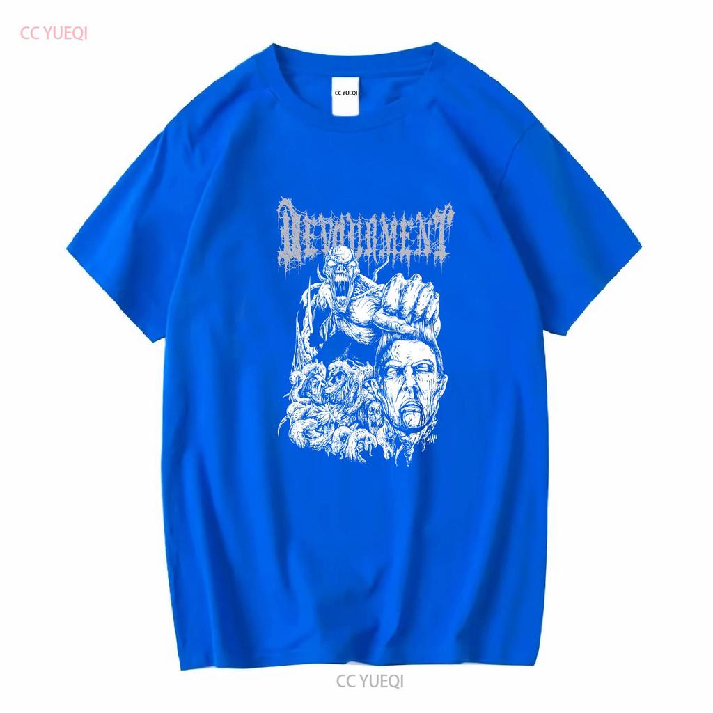 DEVOURMENT SLAM РУБАШКА kraanium abominable putridity cephalotripsy condemned винтажная Постиранная мужская Удобная Мягкая Немного