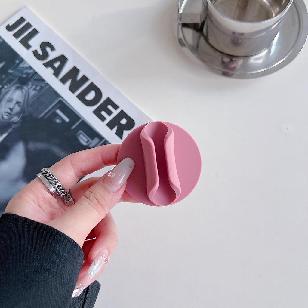 Силиконовый чехол для телефона с 3M-адгезивом, держатель для губной помады и подставка