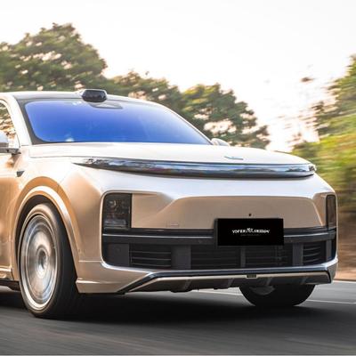 Совместимо с Li Auto L9: Обвес YOFER, включающий передний бампер, боковые юбки, заднее антикрыло, задний диффузор, задний бампер, угловые накладки, передний сплиттер.