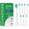 Now Available At Dental Clinics In Brushmo Compatible Brushes for Philips Sonicare Electric Basic Mini Pack of 8 Tokyo Toothbrushes, Size,