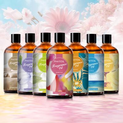 PHATOIL 100 мл/3,38 жидких унций Ароматические масла Чистые и натуральные эфирные масла Идеально подходят для ароматерапии Диффузор Расслабляющий массаж Уход за кожей и волосами