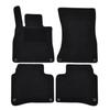 Tapis De Sol - Mercedes - S-class W222 - Velours Noir - 4 Pièces - Antidérapant