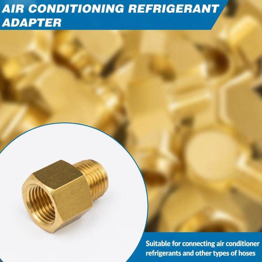 1/4 3/8 1/2 3/4 Inch Reducer Fitting Female To Male AC Coupler Adapeter Refrigerant Joint