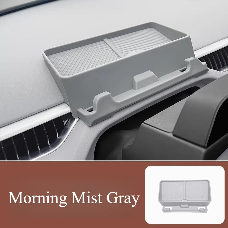 For XPeng Mona M03 Dashboard Mobile Phone Holder Original Car Color Storage Box Car Interior Accessories Modification Supplies