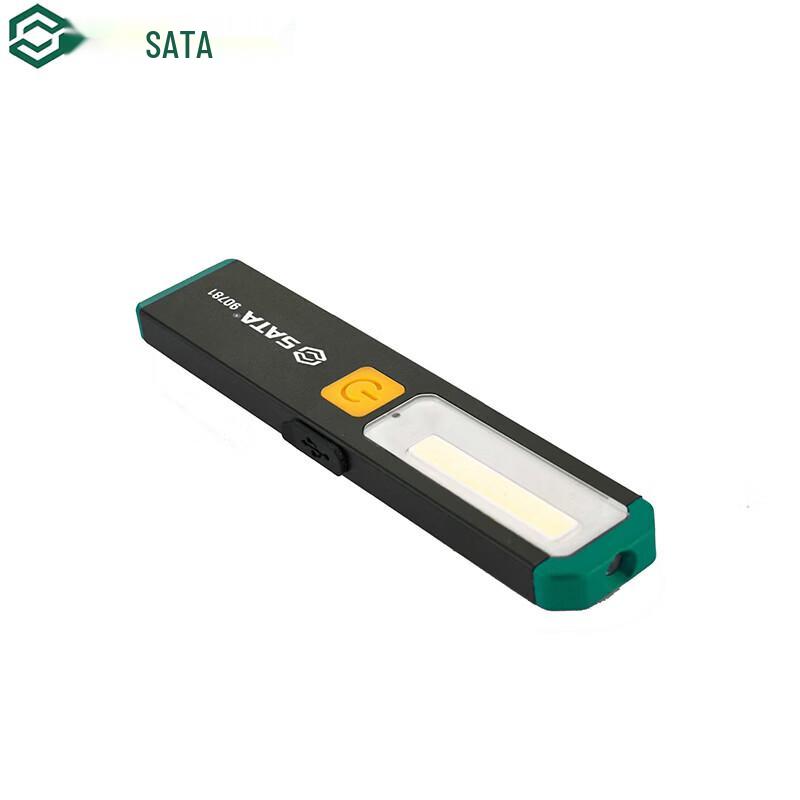 SATA Магнитный рабочий фонарь COB на литий-ионном аккумуляторе