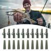 40Pcs/Set Carp Fishing Accessories Set with Storage Box Portable Metal Swivels Soft Tubes Sleeves Carp Fishing Gear Equipment Kit