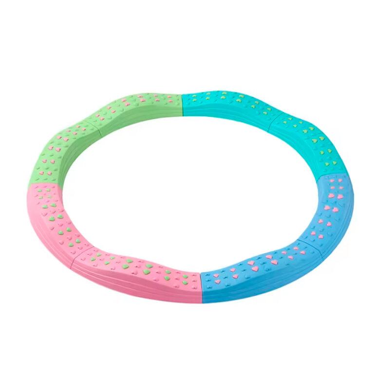 Sensory path Gymnastics Training for Children Sports Equipment Toys Pastel kolo 8 elements