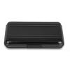 Memory Card Storage Box Hard Wearing Anti Scratch Waterproof Aluminum Storage Card Carrying Case Black