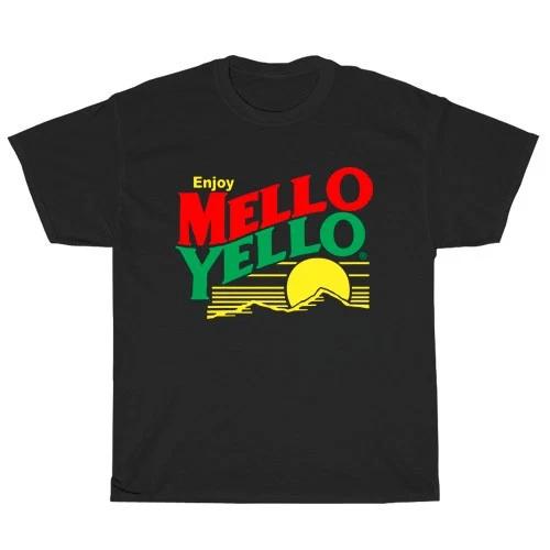 Наслаждайтесь логотипом Mello Yello Забавный размер от S до 5XL