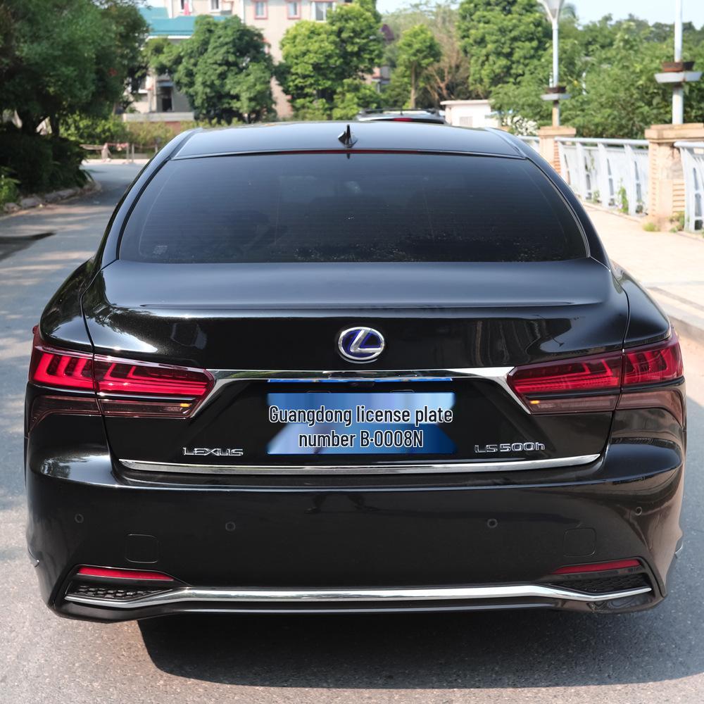 2018-2025 Lexus LS500h Отделка задней двери и багажника Нержавеющая сталь Мод.