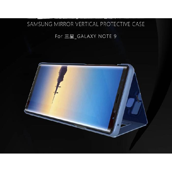 Mirror Flip leather Case for Samsung Galaxy S25 S25Ultra S25 Edge S24 S23 S22 S21 S20 Note20 10 9 8 Stand Phone Cover Funda