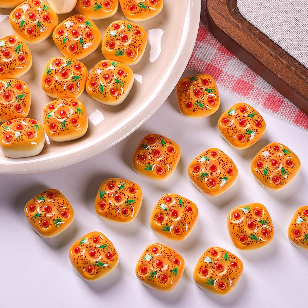 New creative simulation dessert bread food play meal bag ornament miniature food play DIY doll house ornament