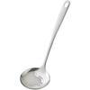 Shimomura Kihan Anti-Clogging Deep Frying Ladle [Made In Japan] Dishwasher Safe, Reliably Captures Fine Fried Food Scraps, One-Piece Molding, Easy To