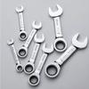 1Pcs 72 Teeth Ratchet Socket Spanner 6-19mm Nut Repair Tool Durable Stubby Single Wrench