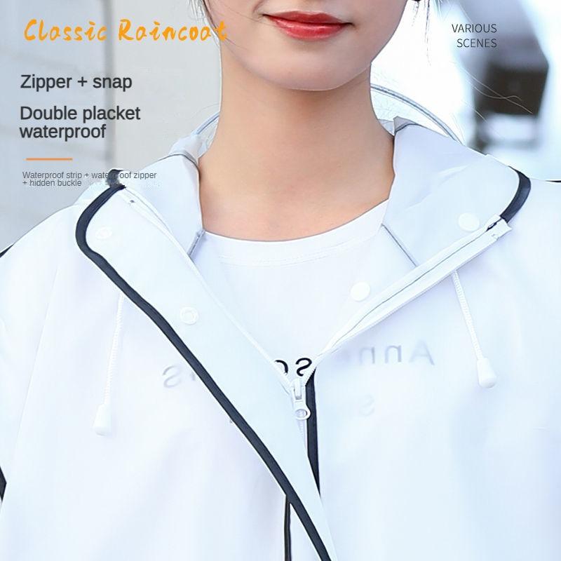 Новые плащи для мужчин и женщин, утолщенные от дождя, длинные, для взрослых, для езды на велосипеде, для пеших прогулок, для электромобилей, дождевик-пончо