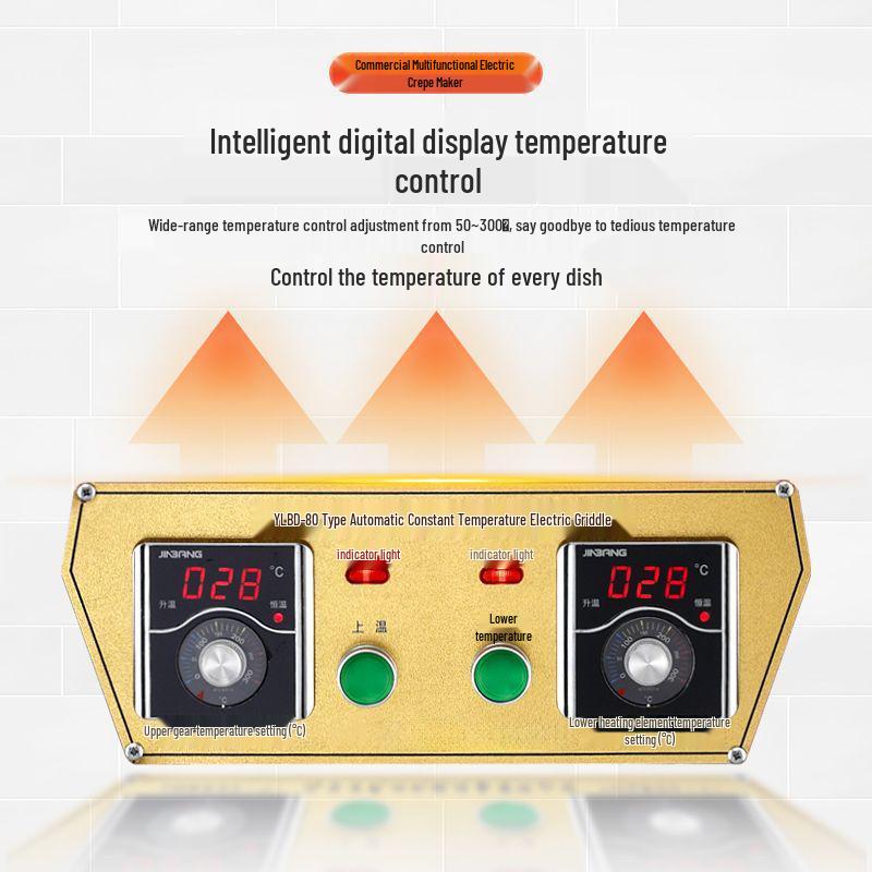 Двусторонний электрический гриль для блинов и тысячеслойных тортов - Новая модель
