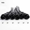 5/20Pcs M12 Metal Black Waterproof IP68 2 3 4 5 6 8Pin Male and Female LED Strip Outdoor IP68 Cable Connector 20cm Wire Plug