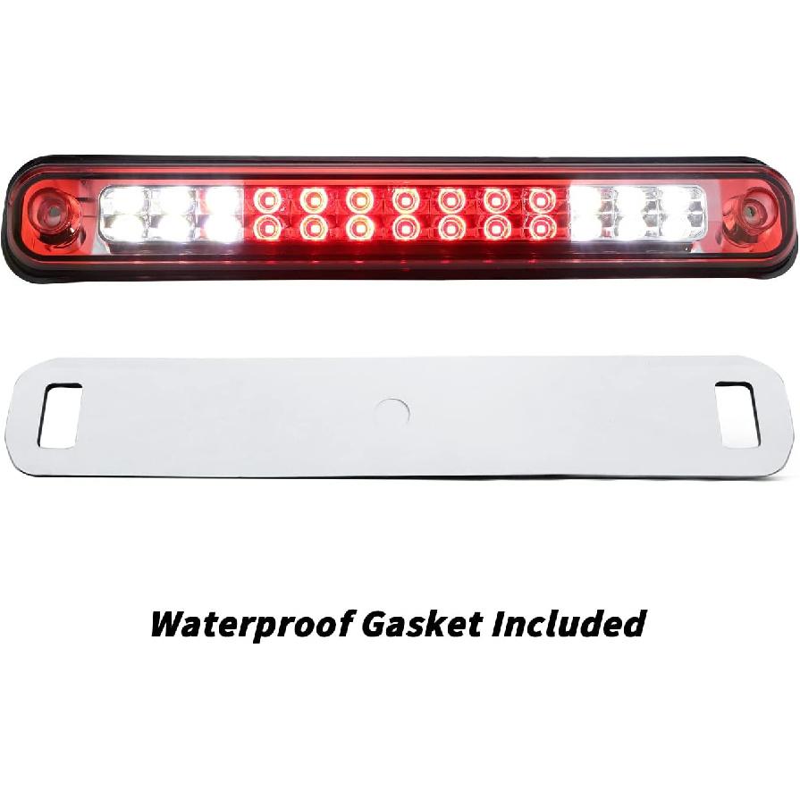 Tresound Третий стоп-сигнал для 1988-1999 Chevy/GMC C1500 C2500 K1500 K2500 Silverado Blazer Светодиодный фонарь для груза Верхний стоп-сигнал (Хромированный корпус