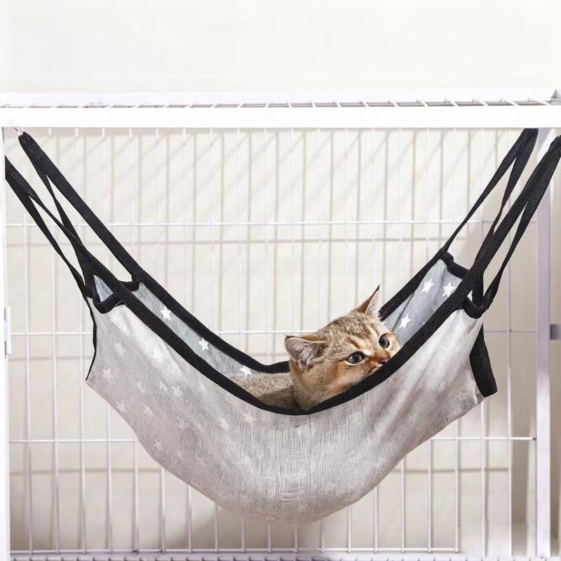 Swing-Hanging Pet Cat Hammock, Hanging Bed, Cage-Specific Cat Hammock