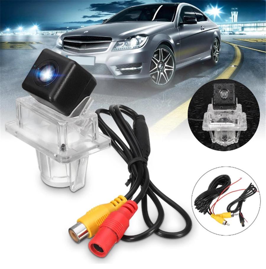 For Mercedes W204 S204 C180 C200 C230 C300 C350 C63 AMG Rear View Backup Camera