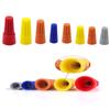 25pcs Quick Wire Connector Colorful Electrical Insulated Crimp Twist Terminal 0.2-10mm Nut Spring End Cap Connection
