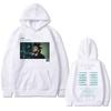 Weeknd Kiss Land Двусторонний принт Мужская Осенняя флисовая Худи Обычный крой Длинный рукав Одежда Модная Уличная одежда Спортивная одежда