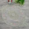 Ретро обеденный стол вышивка рукоделие подставка для столовых приборов европейский стиль кружевная ткань изоляционная тарелка чашка ваза коврик антиожоговый декор рабочего стола