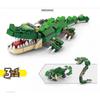 Конструктор Creator 3в1 Крокодил 31121 с фигурками диких животных (194 штуки)