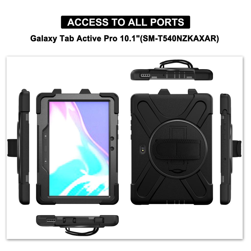 Защитный чехол для планшета с держателем для стилуса для Tab Active Pro 10.1 T540/ Active 4 Pro T630/T636