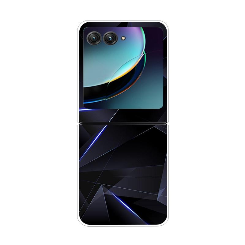 Чехол для Motorola Razr 50 Ultra Жесткая задняя крышка из поликарбоната для Moto Razr 50 40 40Ultra 40 Ultra Прозрачный чехол Funda Shell