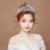 Bridal Crown Tiara Artificial Zircon Super Fairy Princess Korean New Wedding Accessories Forest Style Crown