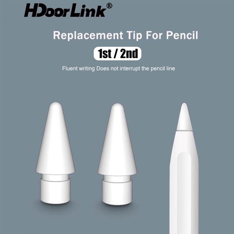 HdoorLink Наконечники для карандашей Apple Pencil 1-го и 2-го поколения. Наконечники iPencil, совместимые с iPad Pro. Запасной наконечник Apple Pencil 1/2.