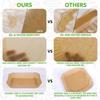100Pcs Rectangle Disposable Airfryer Baking Paper Liner Waterproof Oilproof Non-Stick Baking Mat for Ninja Foodi Air Fryer Accessories