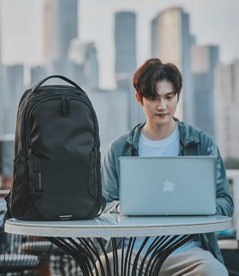 TANGCOOL Men's Multifunction Fashion Backpack - Ideal for Laptops, Students, and Daily Commutes