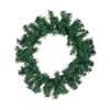 Christmas Wreath - 40 X 6 X 40 Cm - Plastic - Green - Indoor Decoration