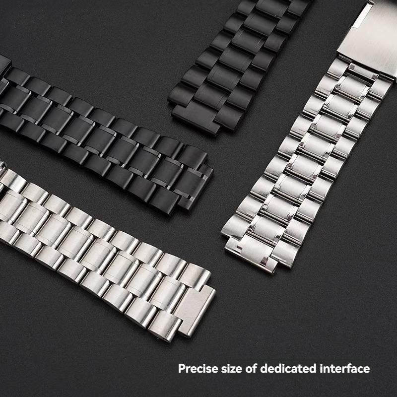 Для часов Timex Серия Tide Ремешок из нержавеющей стали T2N721 T2N720 TW2R55500 T2N739 Мужской Металлический браслет с креплением 24x16 мм с инструментами