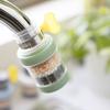6-Layer Water Faucet Filter for Kitchen Anti-Splash Swivel Aerator with Clear Window Universal Tap Attachment for Home Sink