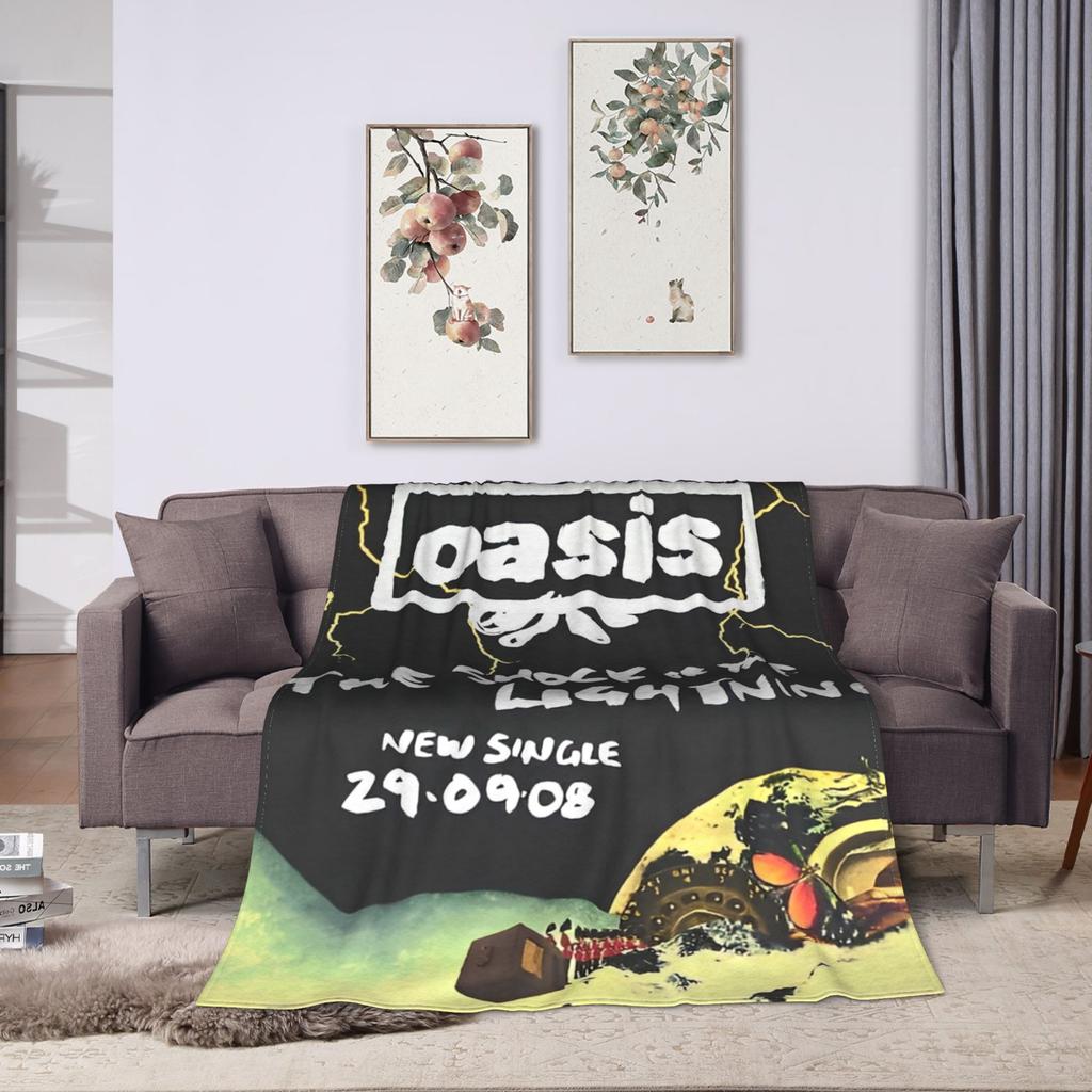 Ossis Band Super Warm Blankets Decorative Plush Throw Blanket Fashion Couch Bed Flannel Bedspread Sofa Bed Cover