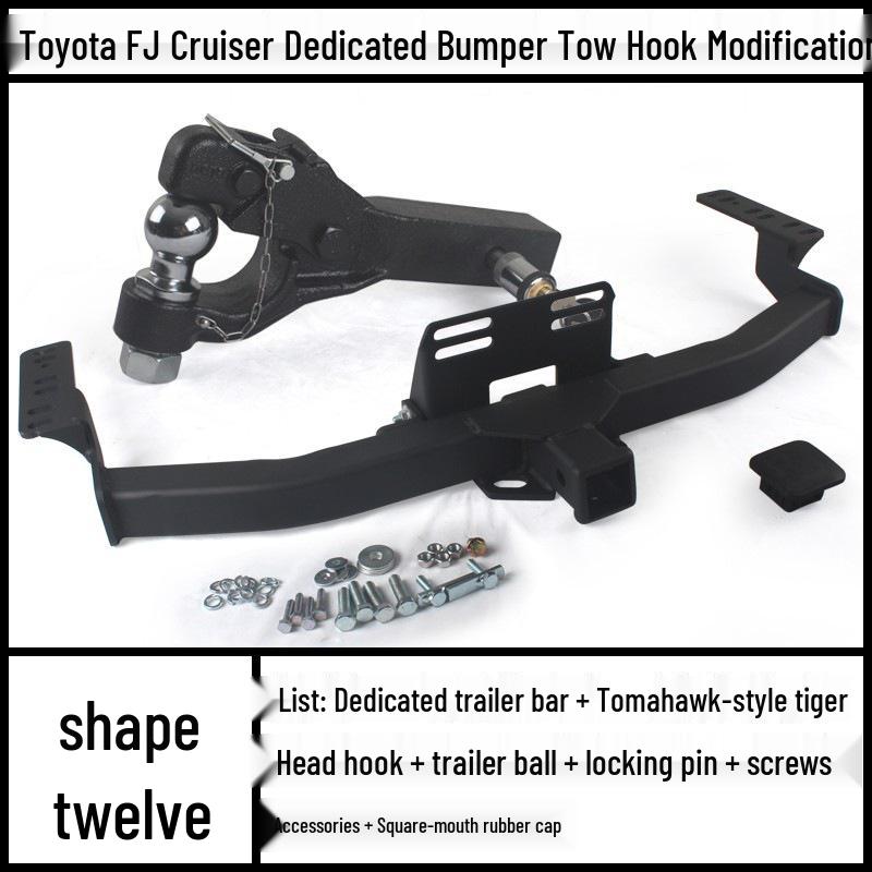 Toyota FJ Cruiser Prado Модифицированный Крюк для Буксировки Прицепа Кронштейн Голова Тигра