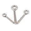 1Pc 304 Stainless Steel Sheep Eye Screw Fasteners Tools Hanging Hook Durable Bolt Ring  Hardware