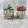 Small Flower Pot Silicone Mold Diy Succulents Concrete Flower Pot Vase Plaster Cement Clay Mold Plant Holder Mold