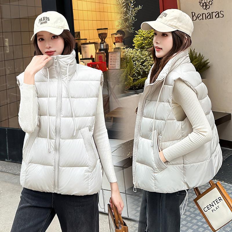 New cotton vest European and American style casual short fashion wear thin