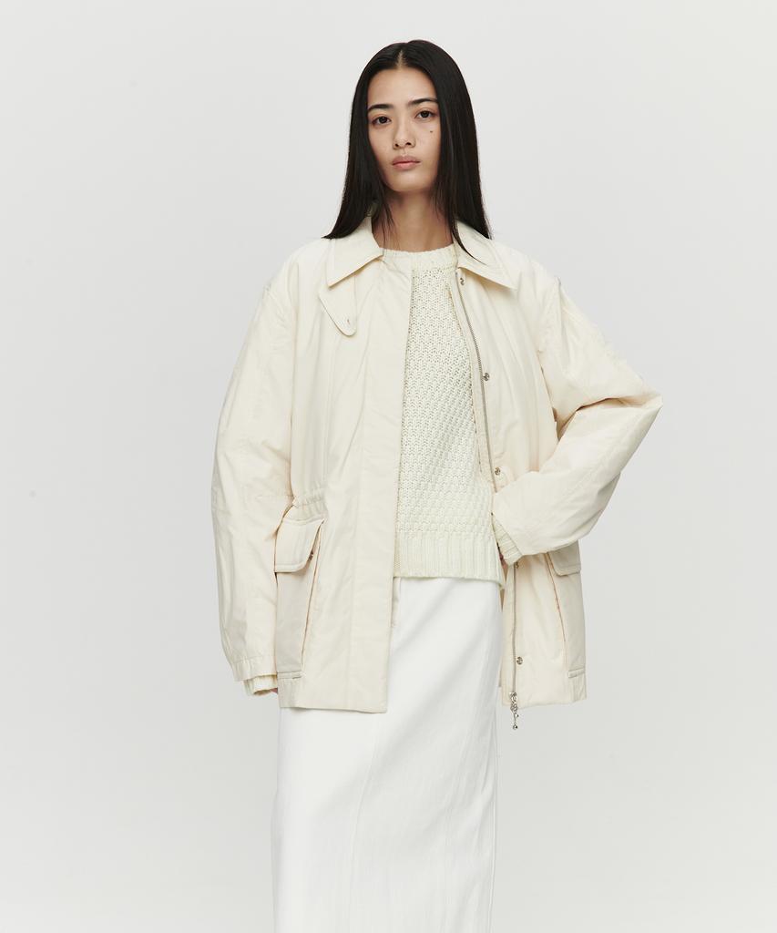 Heute Snow Padded Field Jacket (Cream)