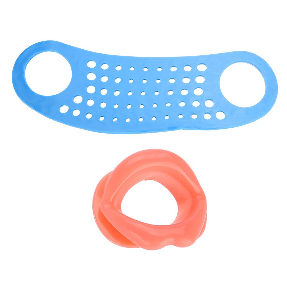 Подтяжка лица для сна, гамак для подбородка и щек, похудение, против морщин, силиконовый тренажер для губ