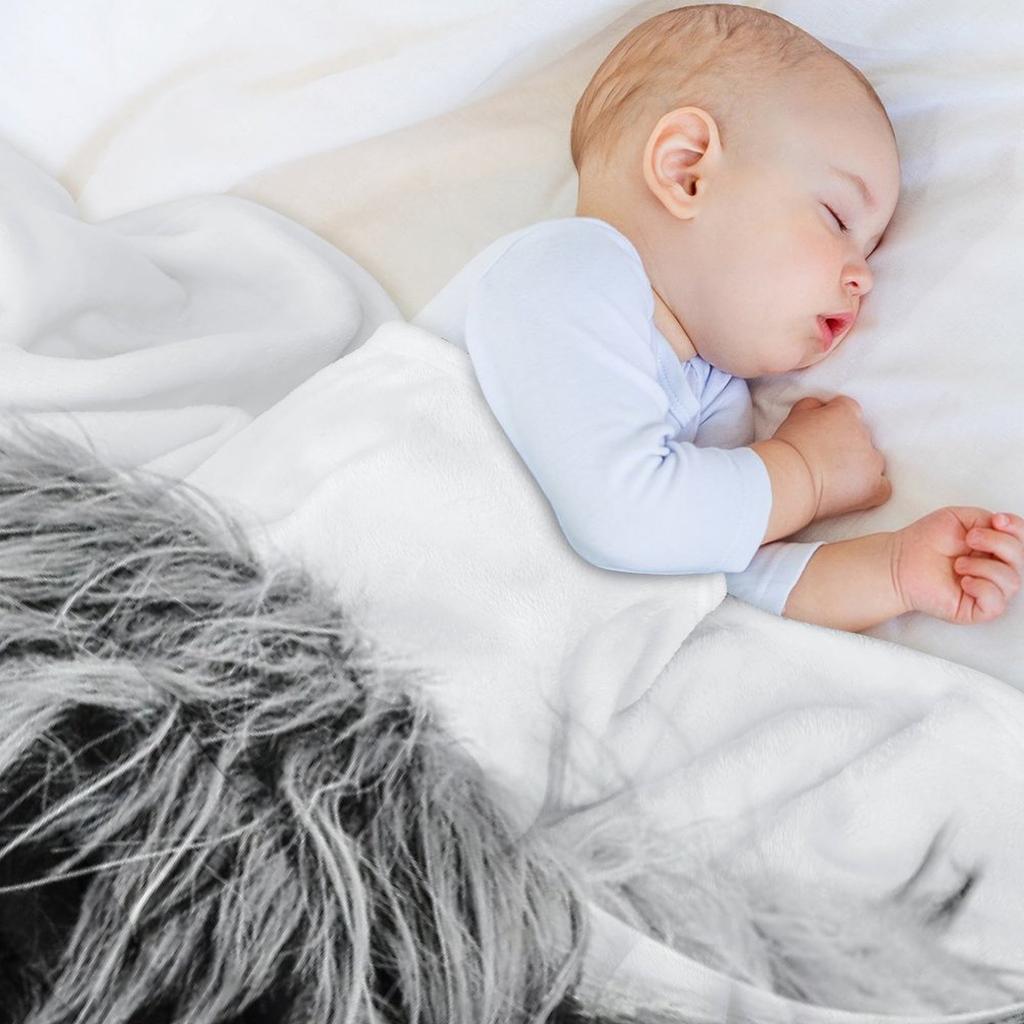 Young Highland Cow Throw Blanket valentine gift ideas Plush Heavy Soft Big Blankets